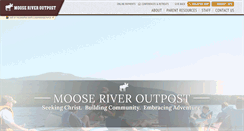 Desktop Screenshot of mooseriveroutpost.net