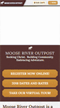 Mobile Screenshot of mooseriveroutpost.net